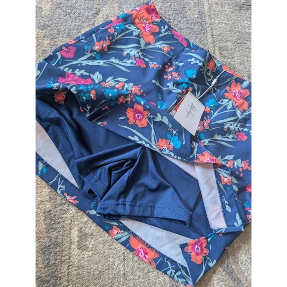 NWT Lady Hagen Sz 6 Women's Active Skort Golf Tennis Navy Floral Skirt Outdoor - Picture 7 of 8